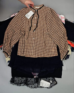 Блузки Корея 085 - Сток оптом